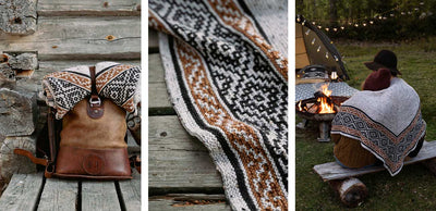 Ronja Hakalehto; Kiertoteitä - 17 neuletta matkan varrelta.