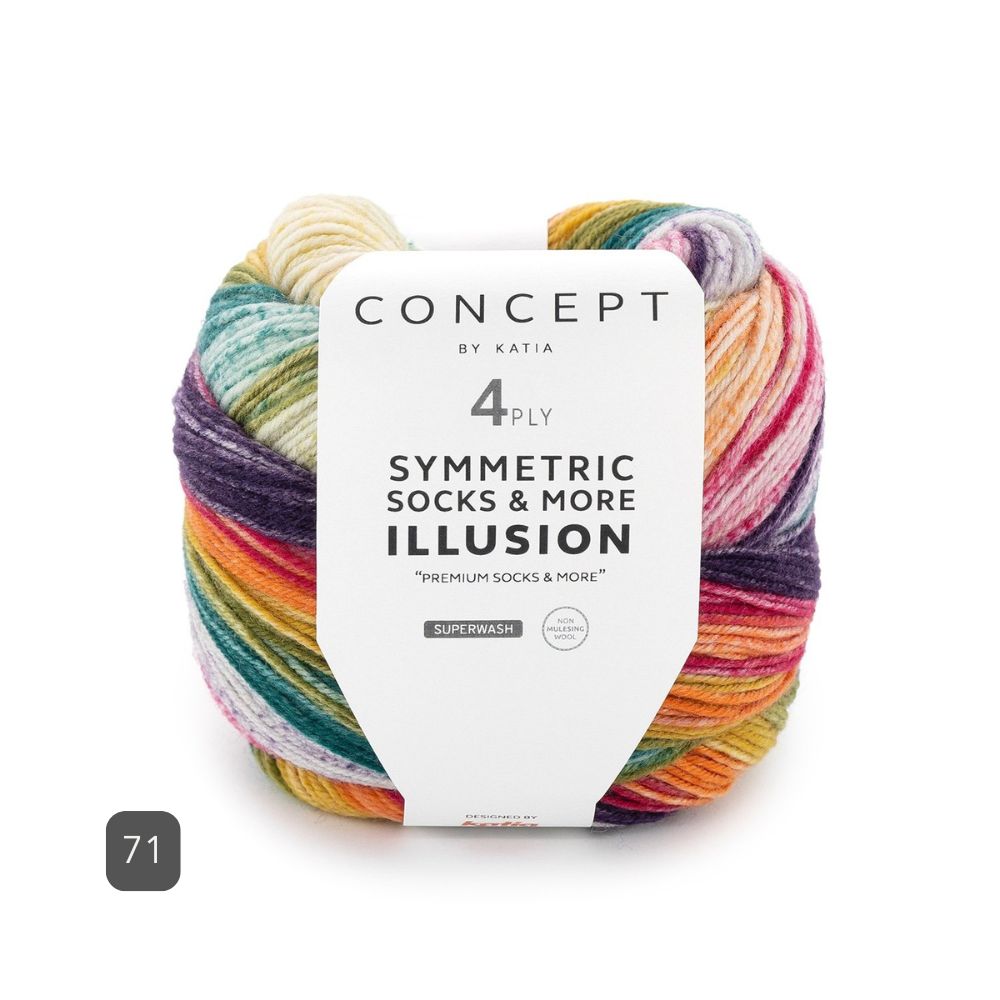Katia - Symmetric Socks & More - Illusion