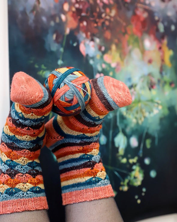 TaivaanrantaYarn Kaiku-lanka ja ohje MESSUTARJOUS