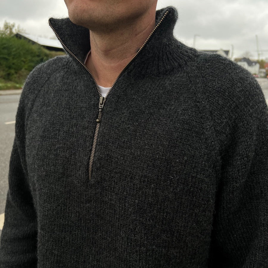 PetiteKnit - Zipper Sweater Light Man