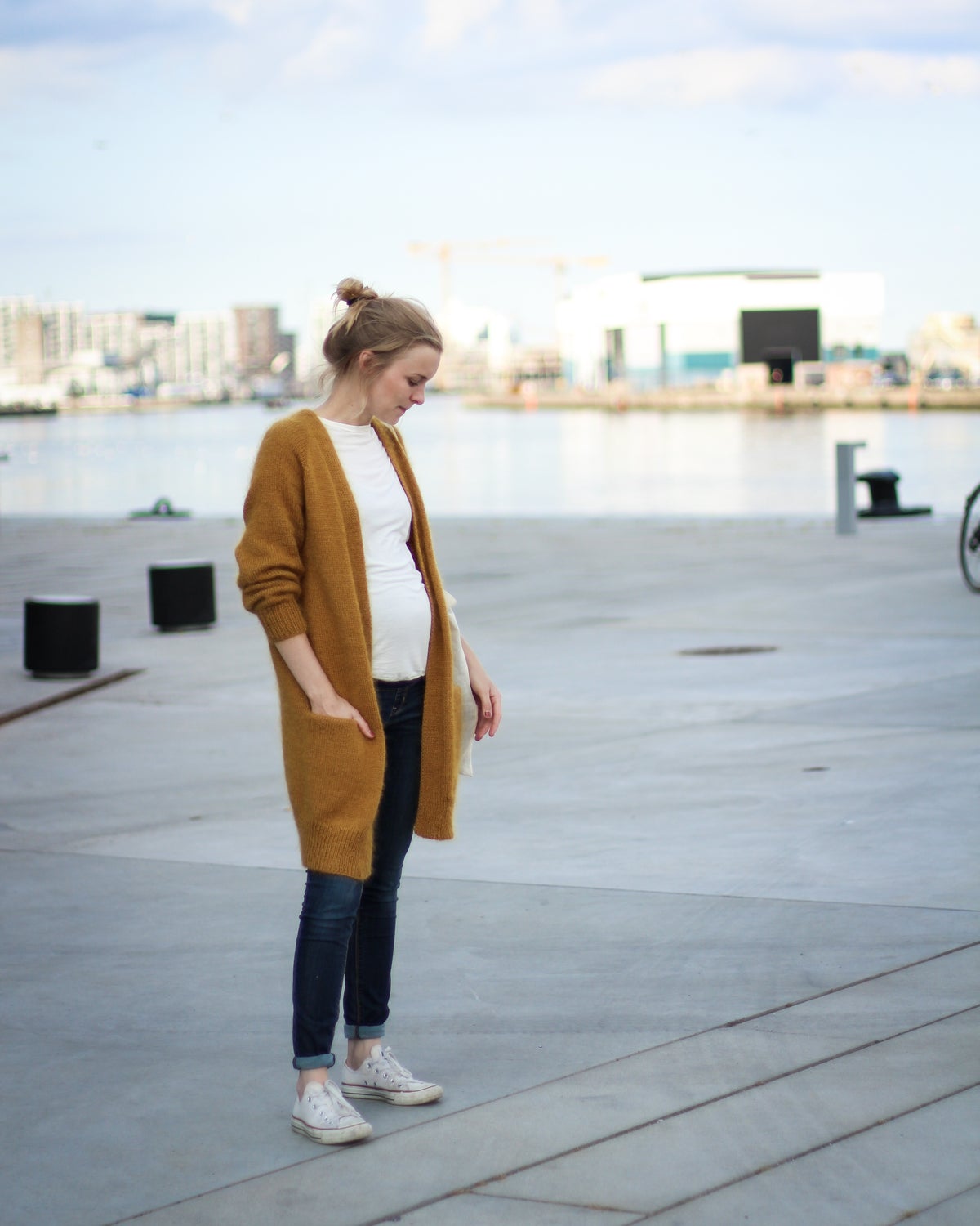 Petite knit no frills cardigan deals