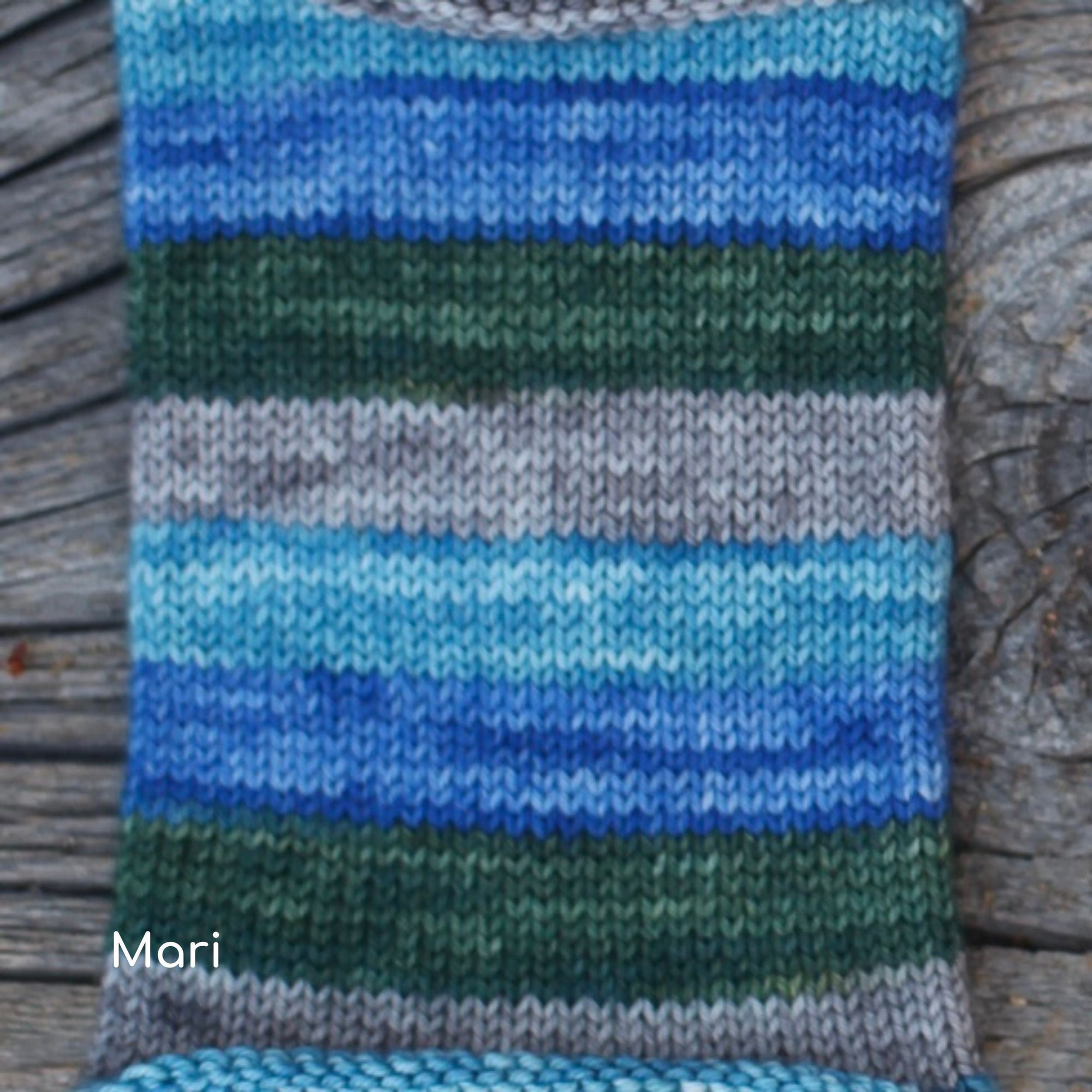 Taivaanrantayarn - Self Striping Sock Yarn DK