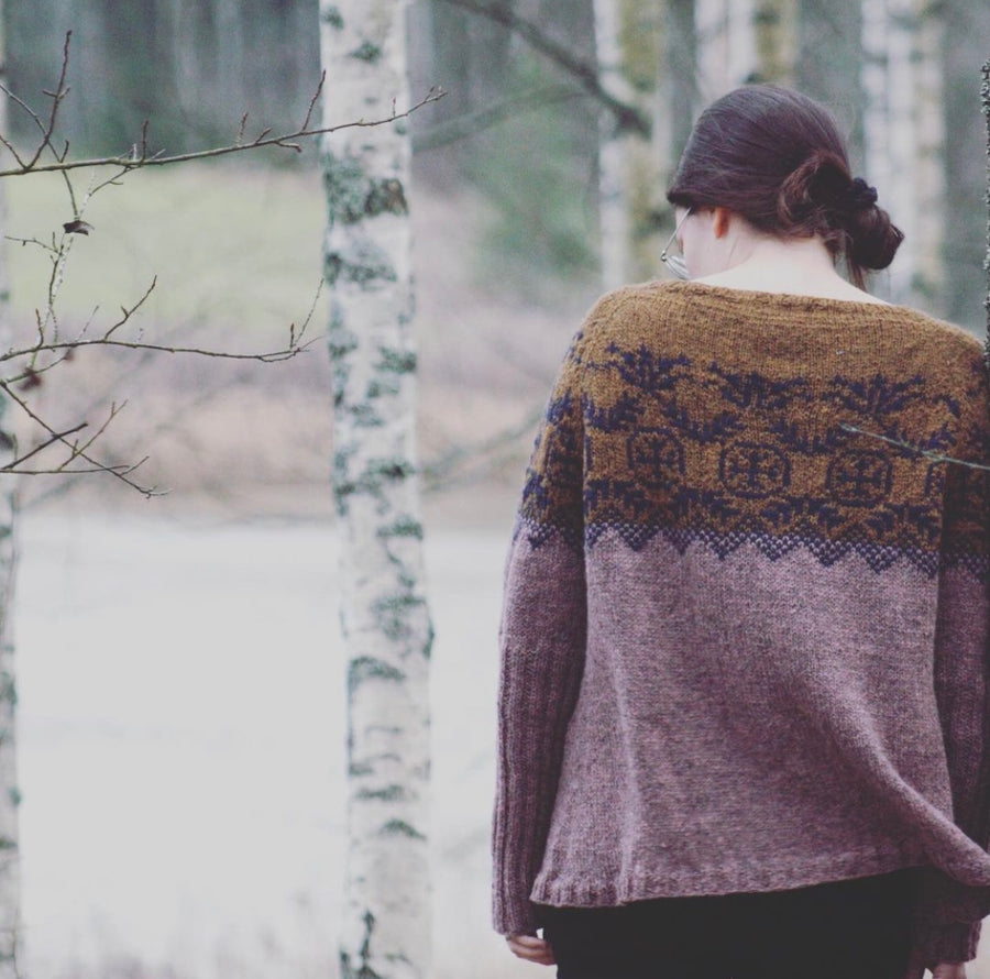 Ihtiriekkoknits - Pohjolan neito villapaita