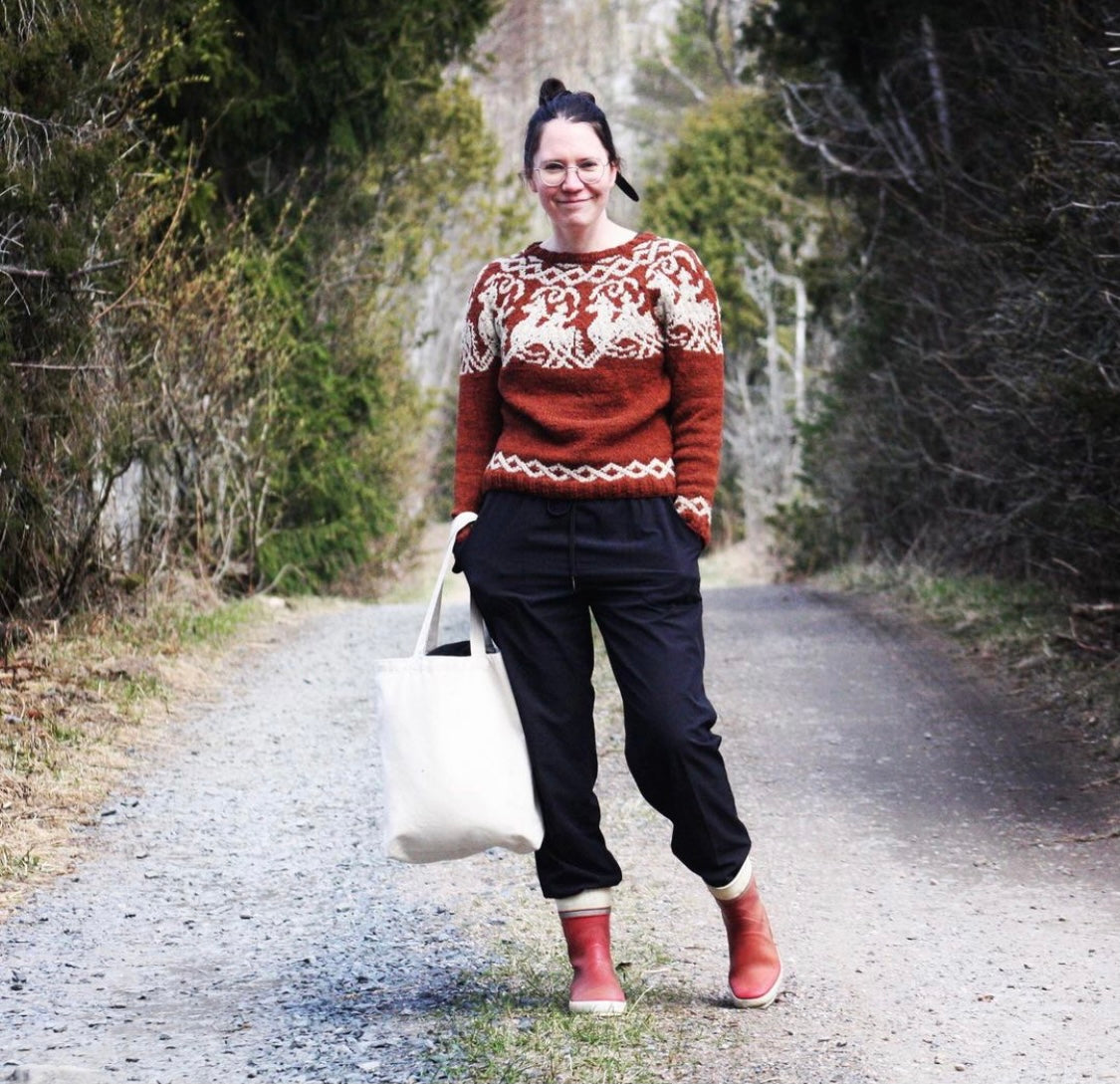 Ihtiriekkoknits - Sleipnir villapaita