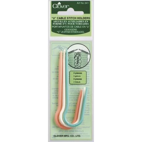 Clover – 341 Cable Stitch Holders U-Shaped